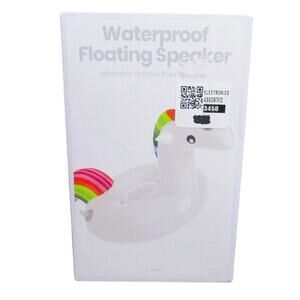 Waterproof Floating Unicorn Pool Speaker Bluetooth Wireless, IPX7, 4‑Hr Battery
